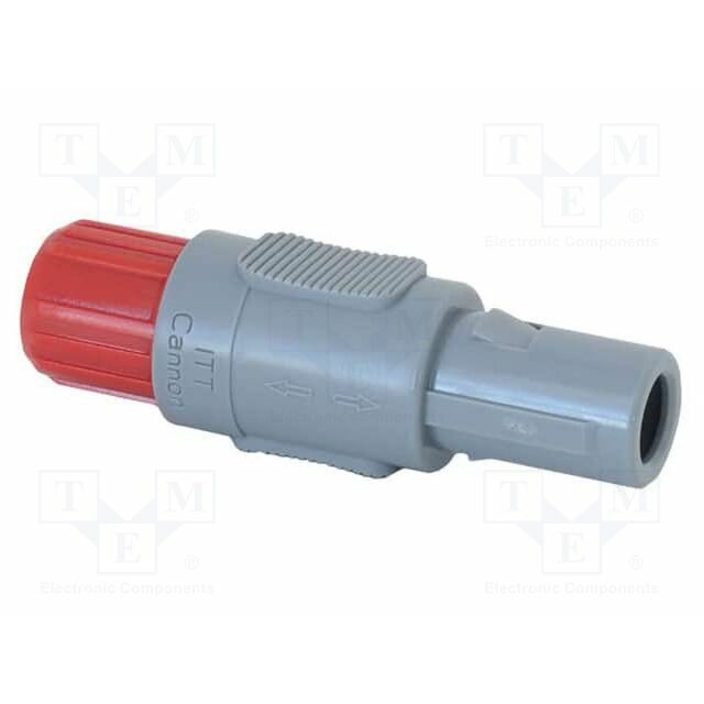 ITT CANNON Connector: circular; plug; PIN: