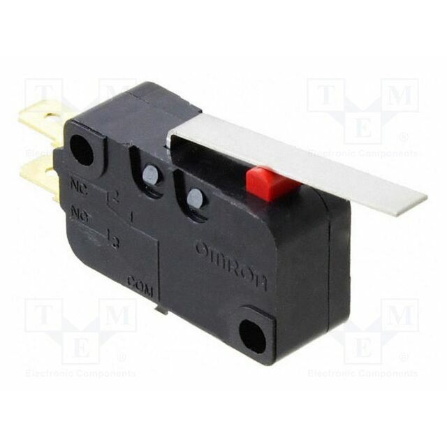 OMRON Microswitch SNAP ACTION; SPST-NC; ON-(ON)