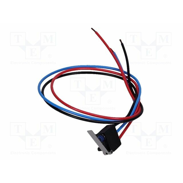 OMRON Microswitch SNAP ACTION; SPDT; Leads: