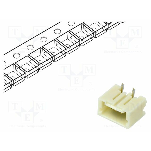 TE CONNECTIVITY Connector: wire-board; plug; male