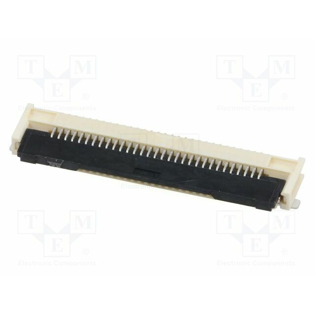 MOLEX Connector: FFC/FPC; gold-plated; SMT; 500mA
