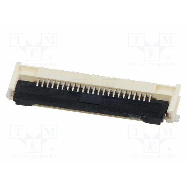 MOLEX Connector: FFC/FPC; gold-plated; SMT; 500mA