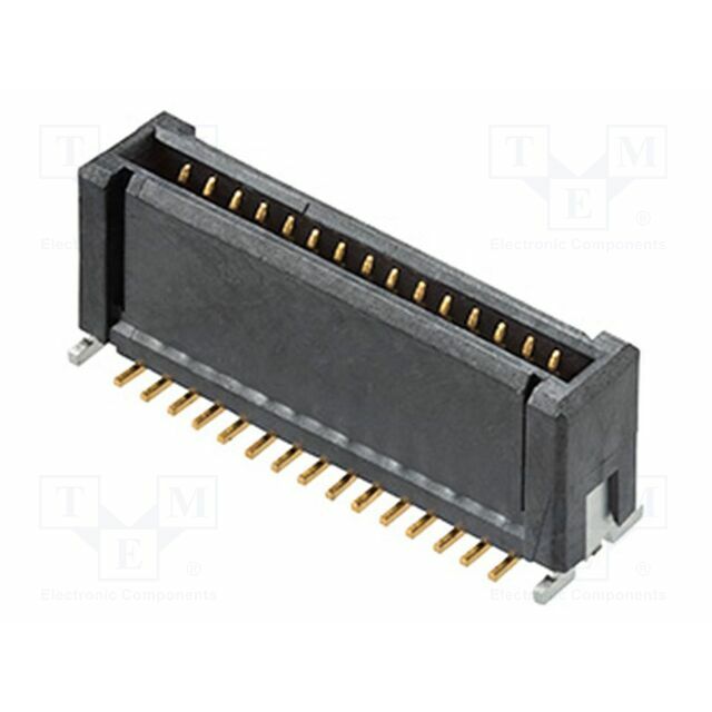 MOLEX Contact; SlimStack; gold-plated; on PCBs