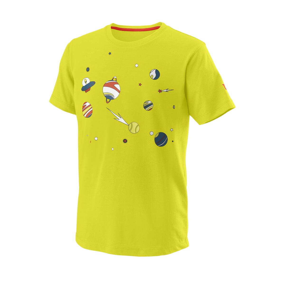 ZĒNU T-KREKLS PLANETARY TECH TEE SULPHUR