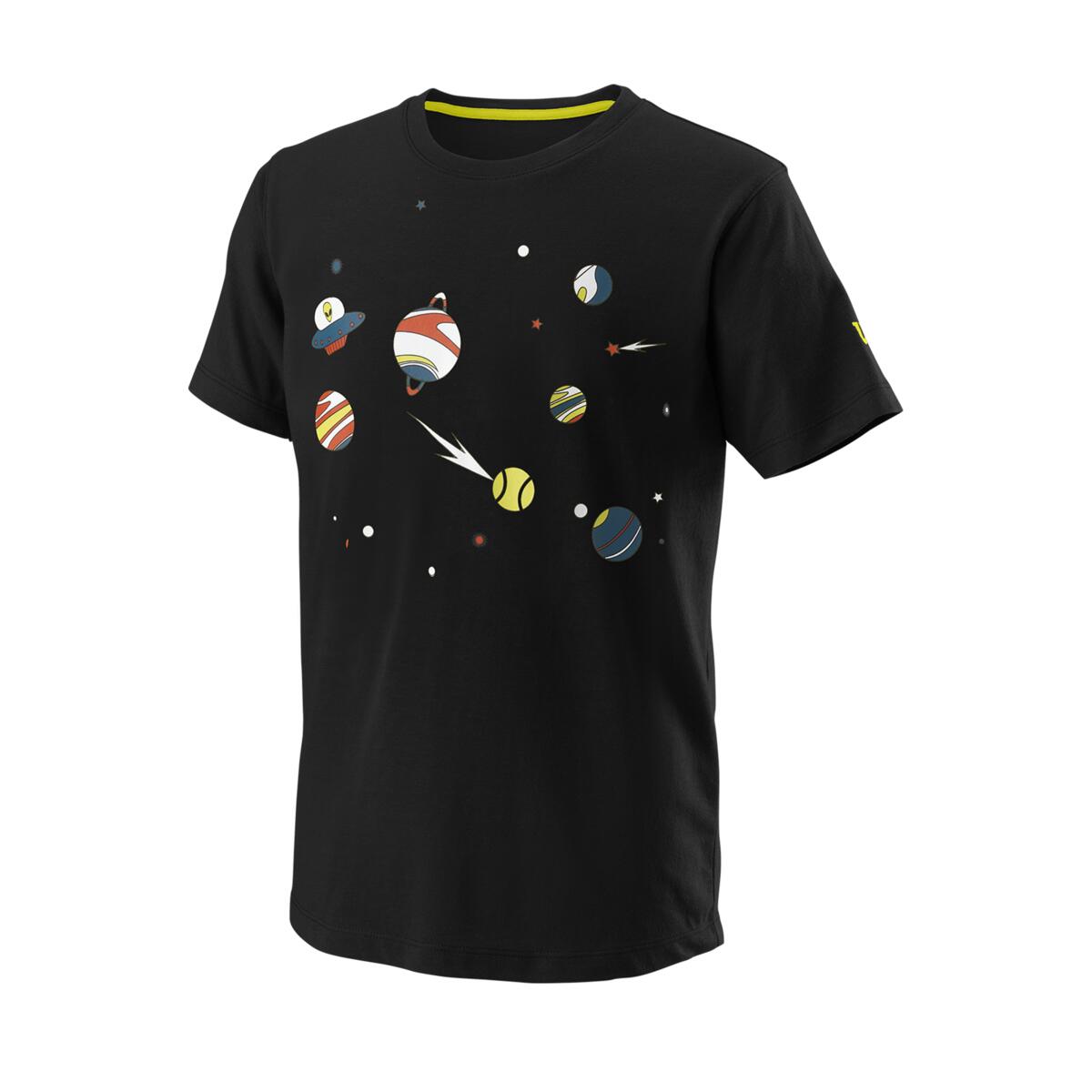 ZĒNU T-KREKLS PLANETARY TECH TEE BLACK