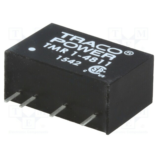 TRACO POWER Converter: DC/DC; 1W; Uin: