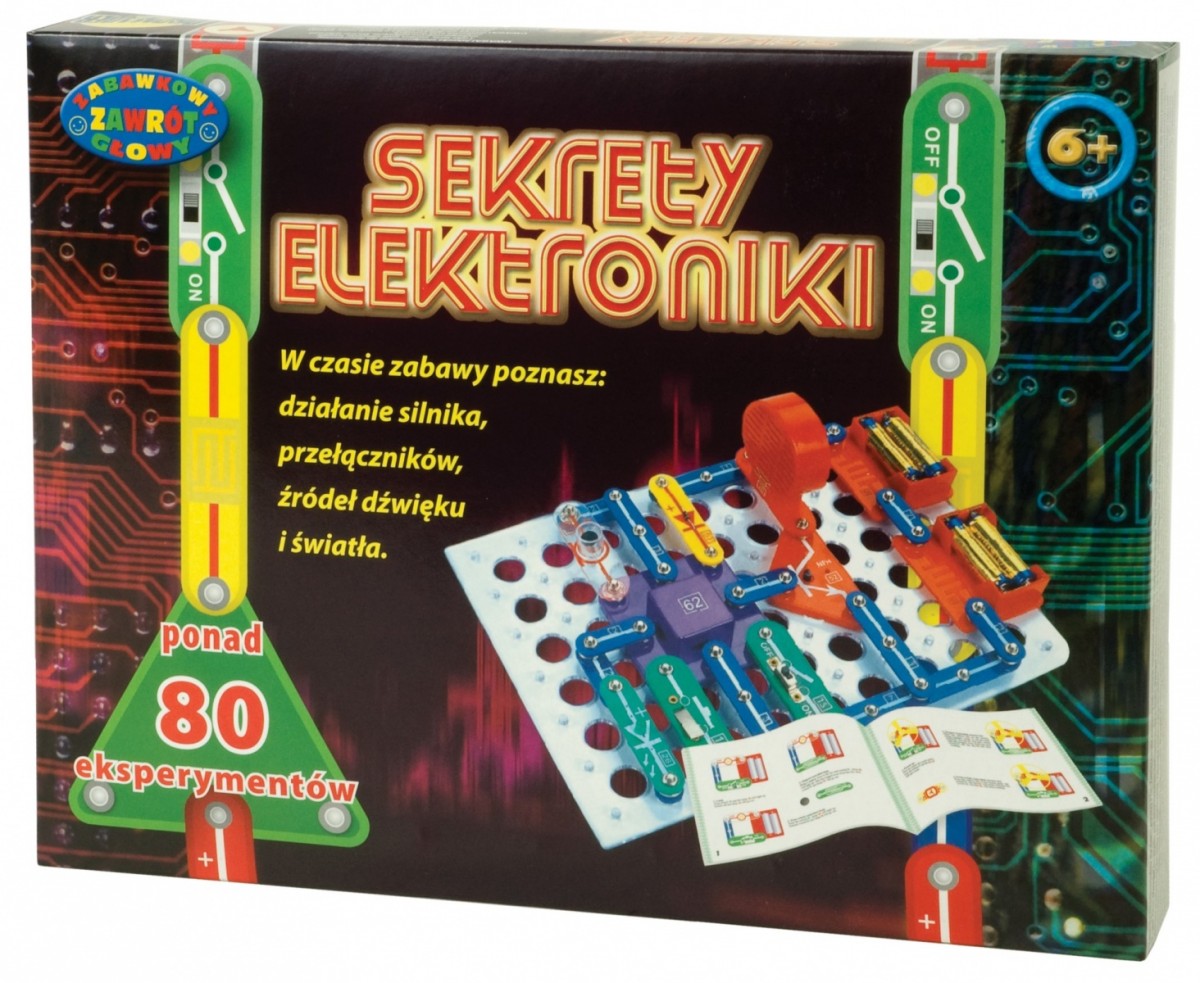 Dromader Sekrety Elektroniki 80 eksperymentów |