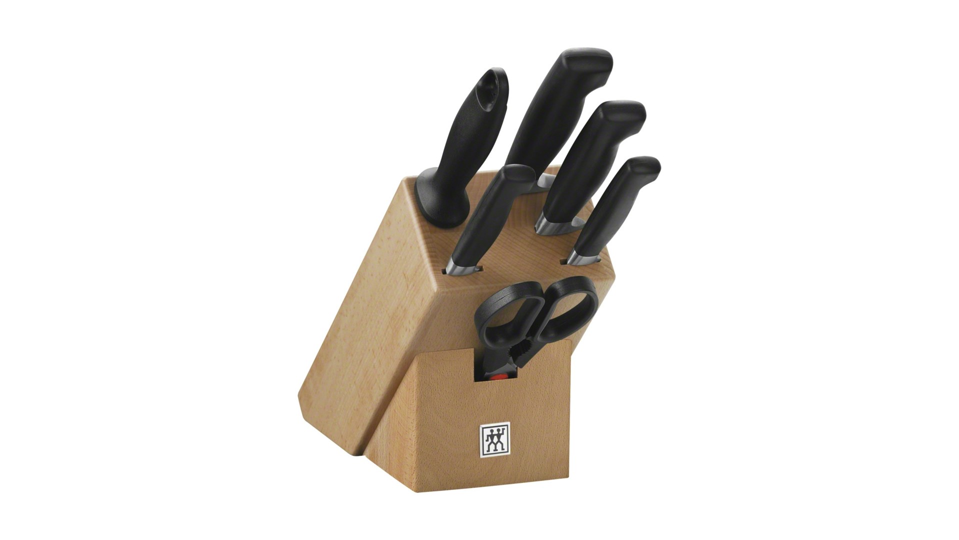 Set of 4 knives in a