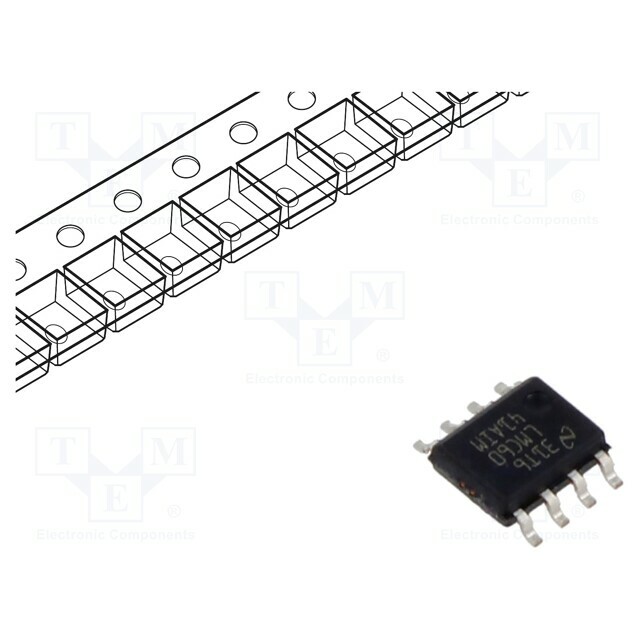 TEXAS INSTRUMENTS IC: operational amplifier; 75kHz