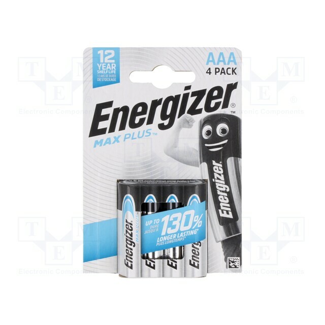 ENERGIZER Battery: alkaline; AAA; 1.5V