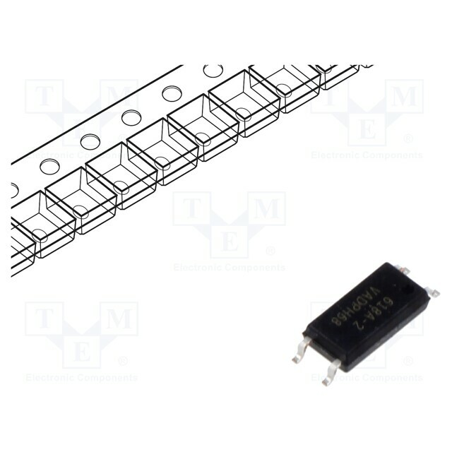 VISHAY Optocoupler; SMD; Ch: 1; OUT: