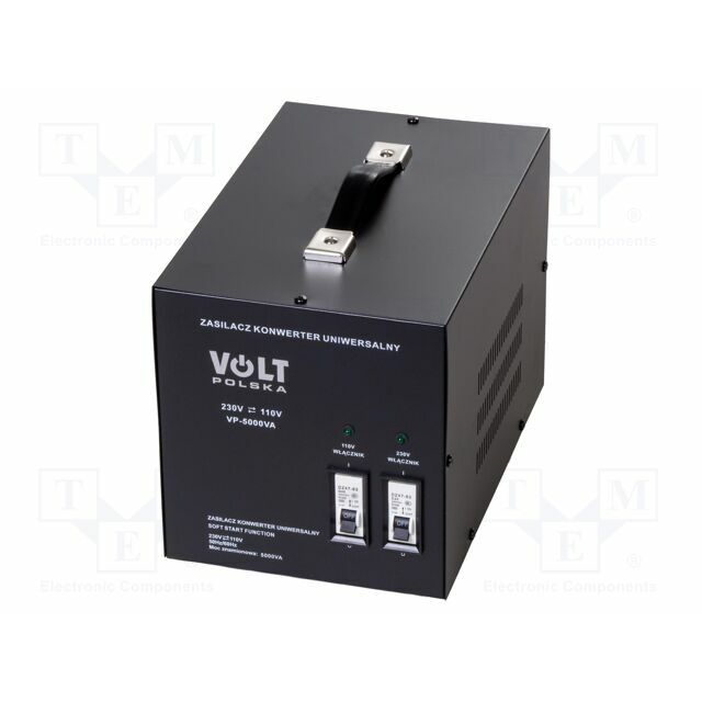 VOLT POLSKA Transformatora sprieguma pārveidotājs 230/110