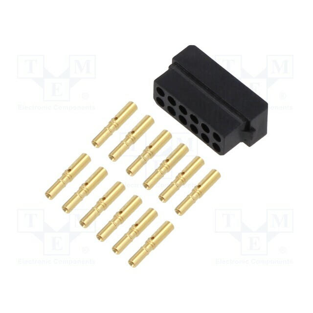 HARWIN Connector: wire-wire/PCB; plug; female; PIN:
