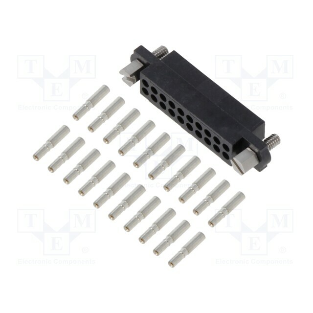 HARWIN Connector: wire-wire/PCB; plug; female; PIN: