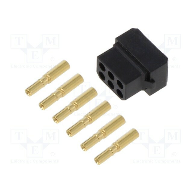 HARWIN Connector: wire-wire/PCB; plug; female; PIN: