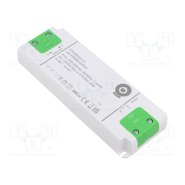 POS Power supply: switching; LED; 50W