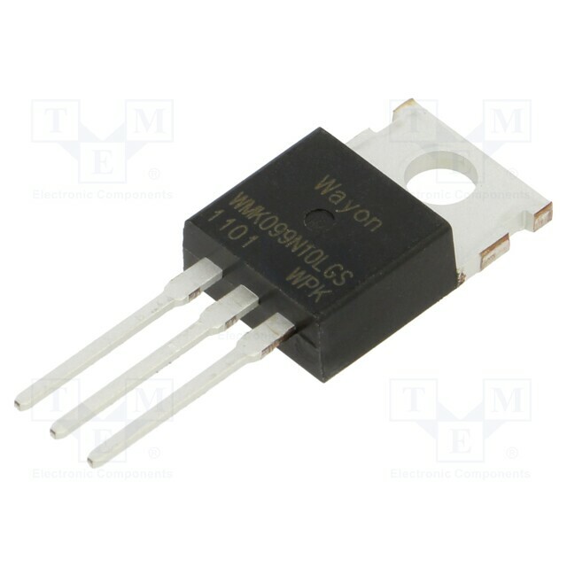 WAYON Transistor: N-MOSFET; unipolar; 100V; 43A