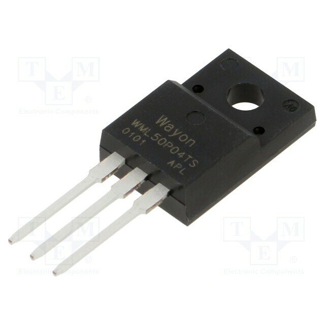 WAYON Transistor: P-MOSFET; unipolar; -40V; -42A