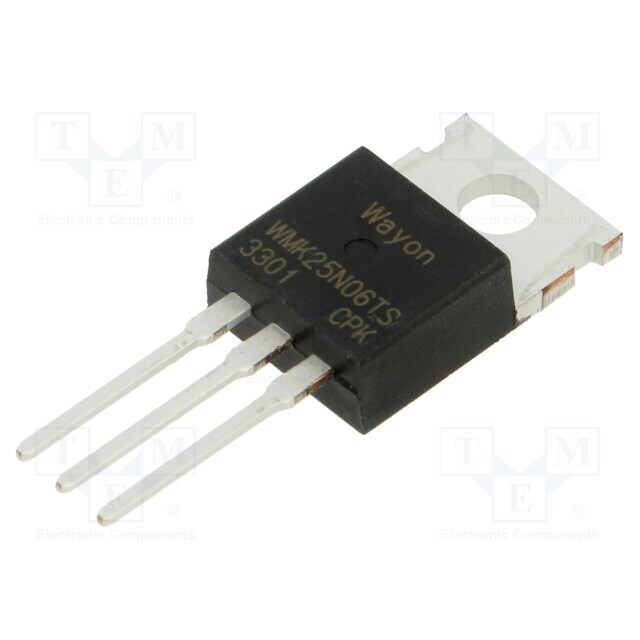 WAYON Transistor: N-MOSFET; unipolar; 60V; 25A