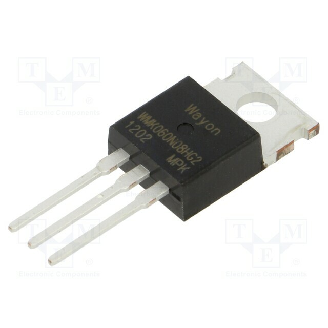 WAYON Transistor: N-MOSFET; unipolar; 80V; 95A