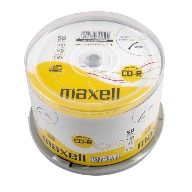CD-R MAXELL Printable cake 50 --