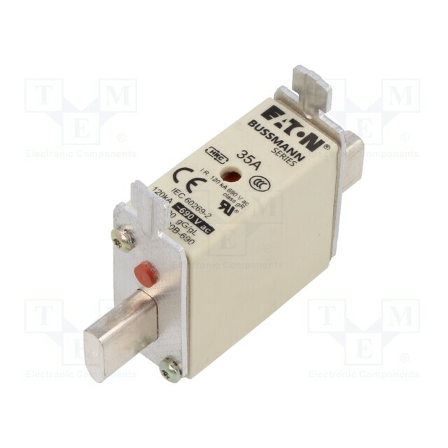 BUSSMANN Fuse: fuse; NH000; industrial; 35A