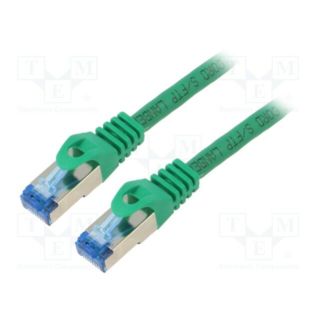 LANBERG Patch cord; S/FTP; Cat 6a