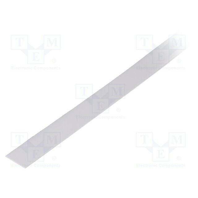 TOPMET Cover for LED profiles; white