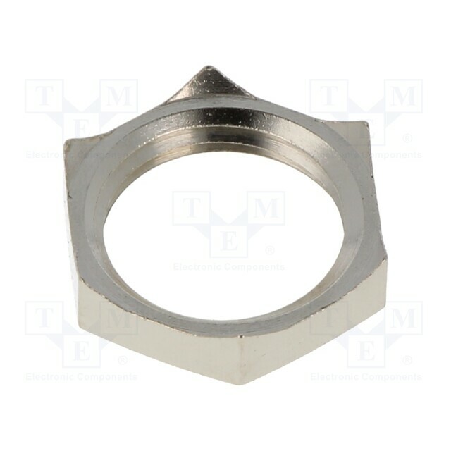 LAPP Nut; with earthing; PG9; brass
