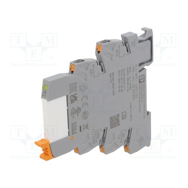 PHOENIX CONTACT Relay: interface; Ucoil: 24VDC