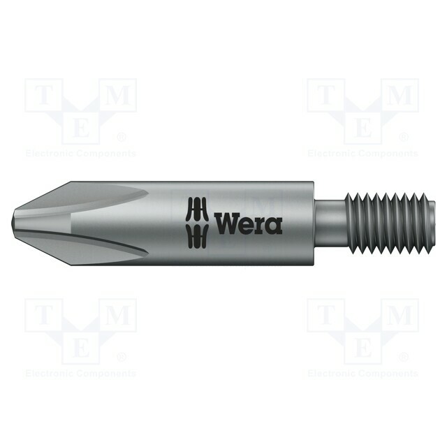 Screwdriver bit; Phillips; PH2; Socket size: