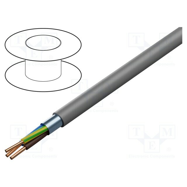 HELU Wire; (N)YM(St)-J; 3G2.5mm2; wire