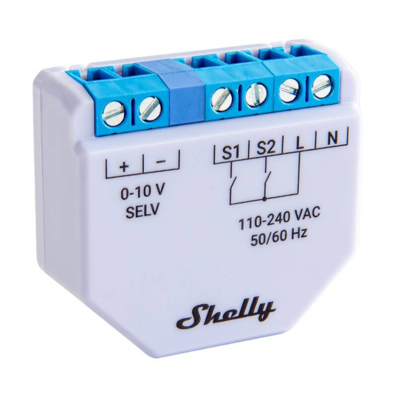 SHELLY Plus 0-10V Dimmer | 0-10V