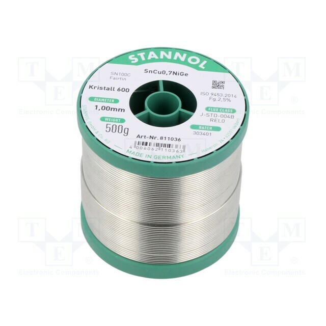 STANNOL Tin; lead free; Sn99,3Cu0