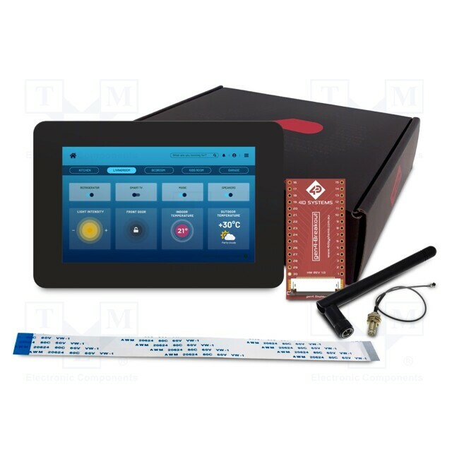 4D SYSTEMS Display: TFT; 5"; 800x480