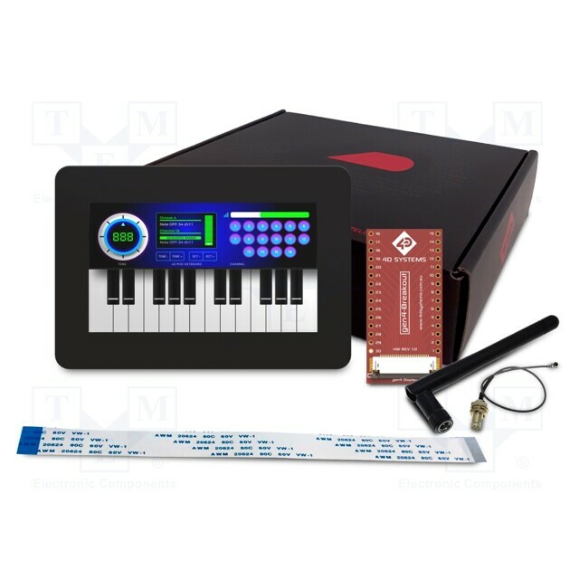 4D SYSTEMS Display: TFT; 4.3"