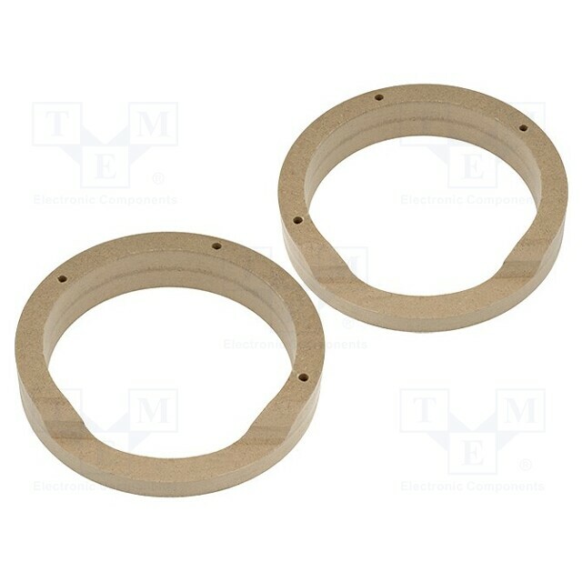 4CARMEDIA Spacer ring; MDF; 165mm; Ford