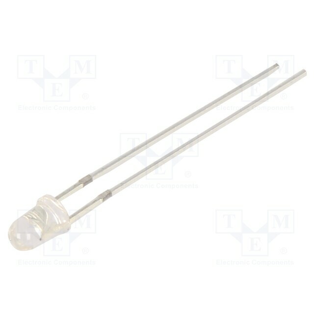 OPTOSUPPLY LED; blue; 3mm; 1560mcd; 30°
