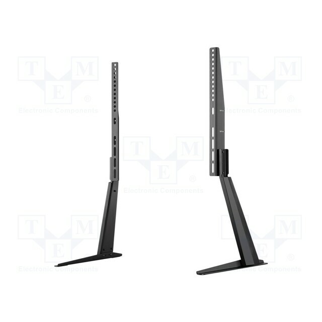 Holder: wall mounting; monitor,TV; free-standing