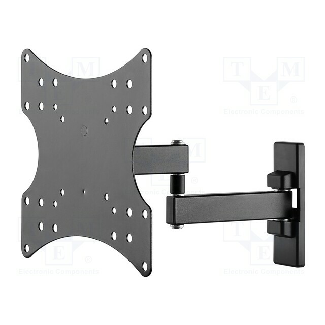 Holder: wall mounting; monitor,TV; black