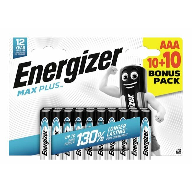LR03 20BL ENERGIZER MAX PLUS (ALEN0320MPL)
