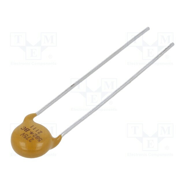 VISHAY Varistor: metal-oxide; THT; 275VAC; 350VDC