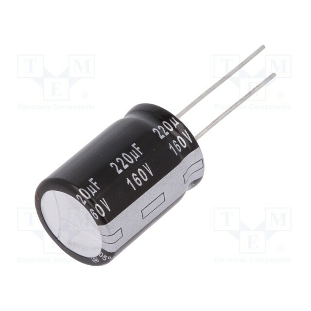 PANASONIC Capacitor: electrolytic; THT; 220uF; 160VDC