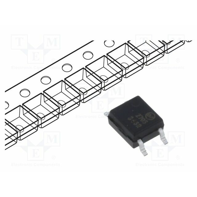 ONSEMI Optocoupler; SMD; Ch: 1; OUT:
