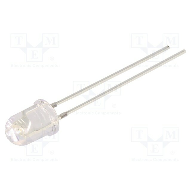 OPTOSUPPLY LED; green; 5.1mm; 12000÷14400mcd