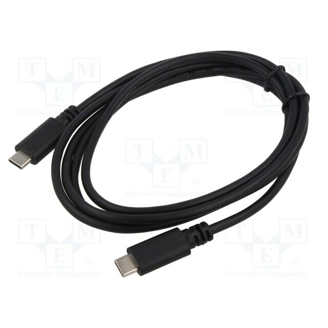 Cable; USB C plug x2; 1