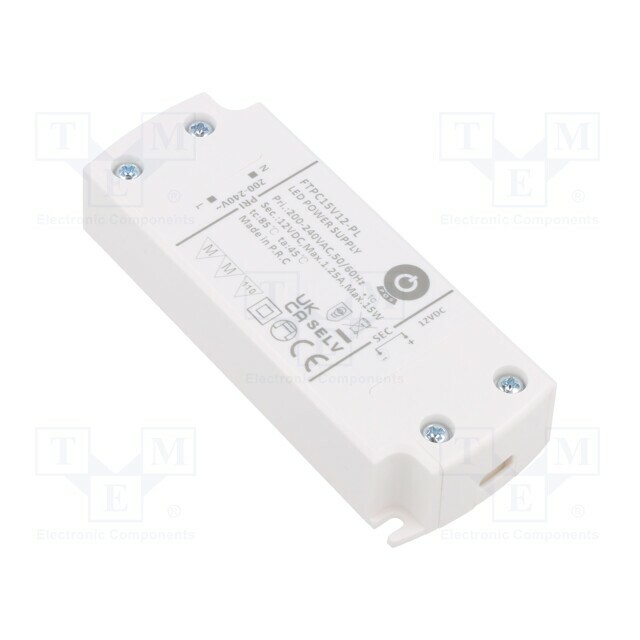 POS Power supply: switching; LED; 15W
