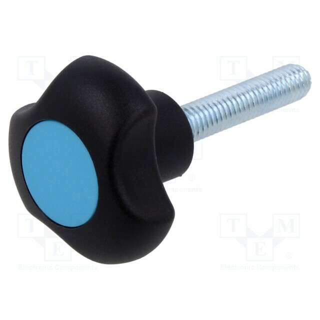 ELESA+GANTER Knob; Ø: 32mm; Ext.thread: