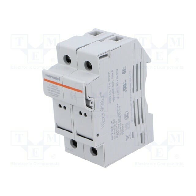 MERSEN Fuse base; 10x38mm; for DIN