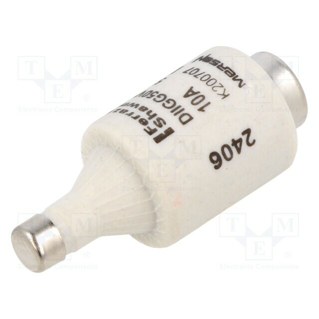 MERSEN Fuse: fuse; DII; industrial; 10A